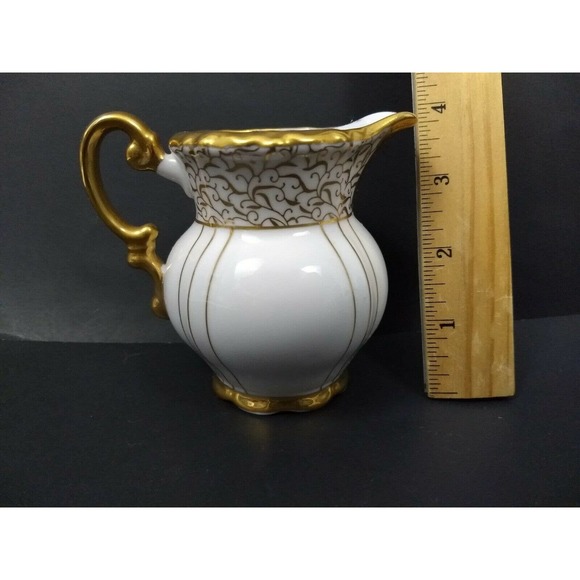 Vtg Seyei Demitasse Renaissance Tea Set Creamer - Picture 2 of 5